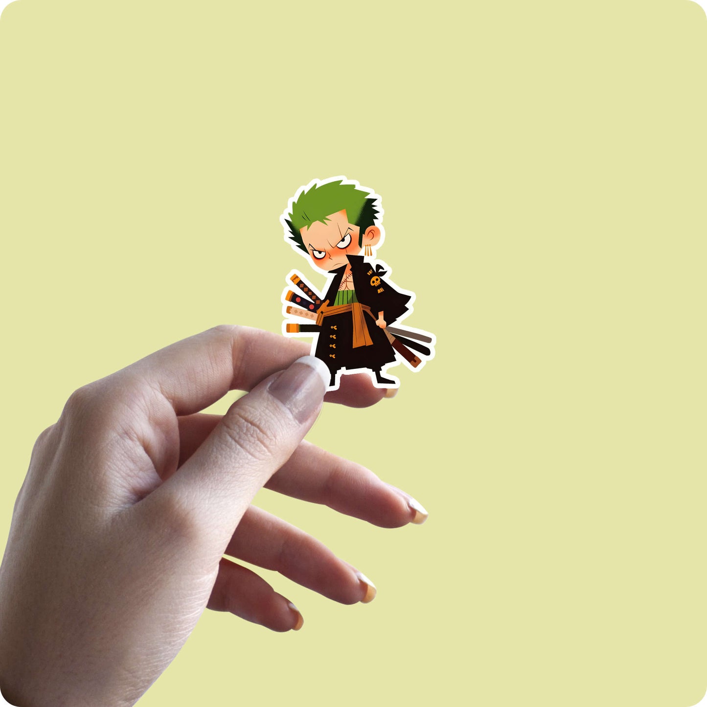 One Piece Zoro Chibi Sticker