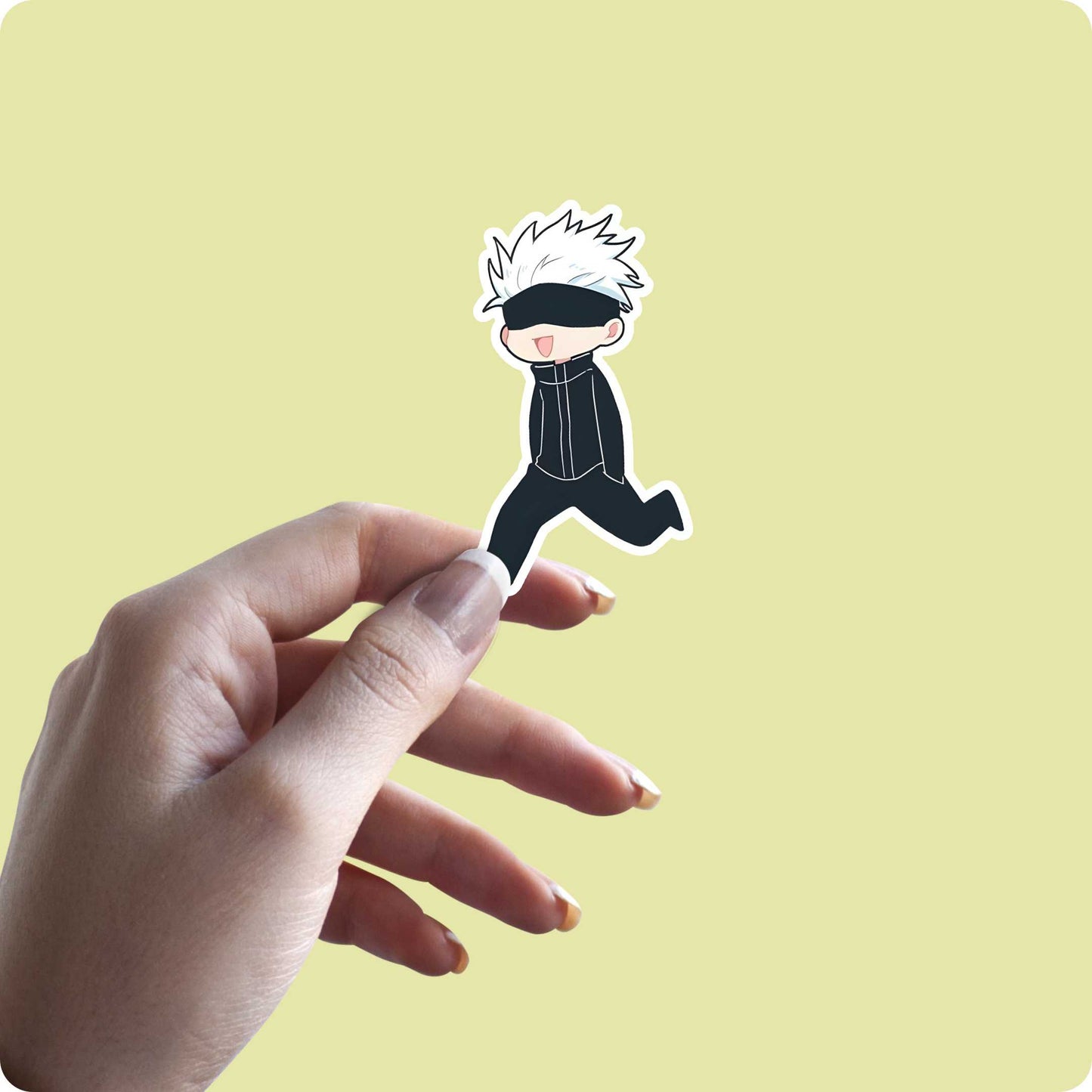 Jujutsu Kaisen Gojo Sticker – Cute Chibi Style