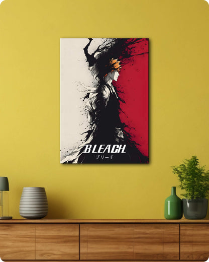 Bleach Ichigo Kurosaki Metal Poster – Bankai