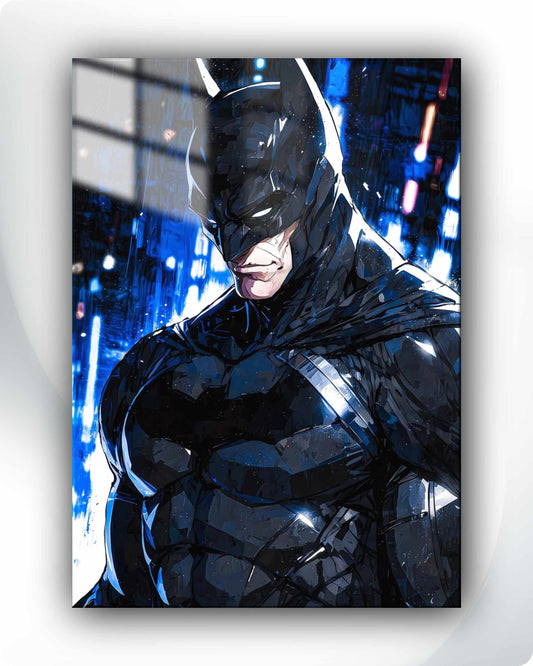 Batman Metal Poster - Art Edition Dc Superhero