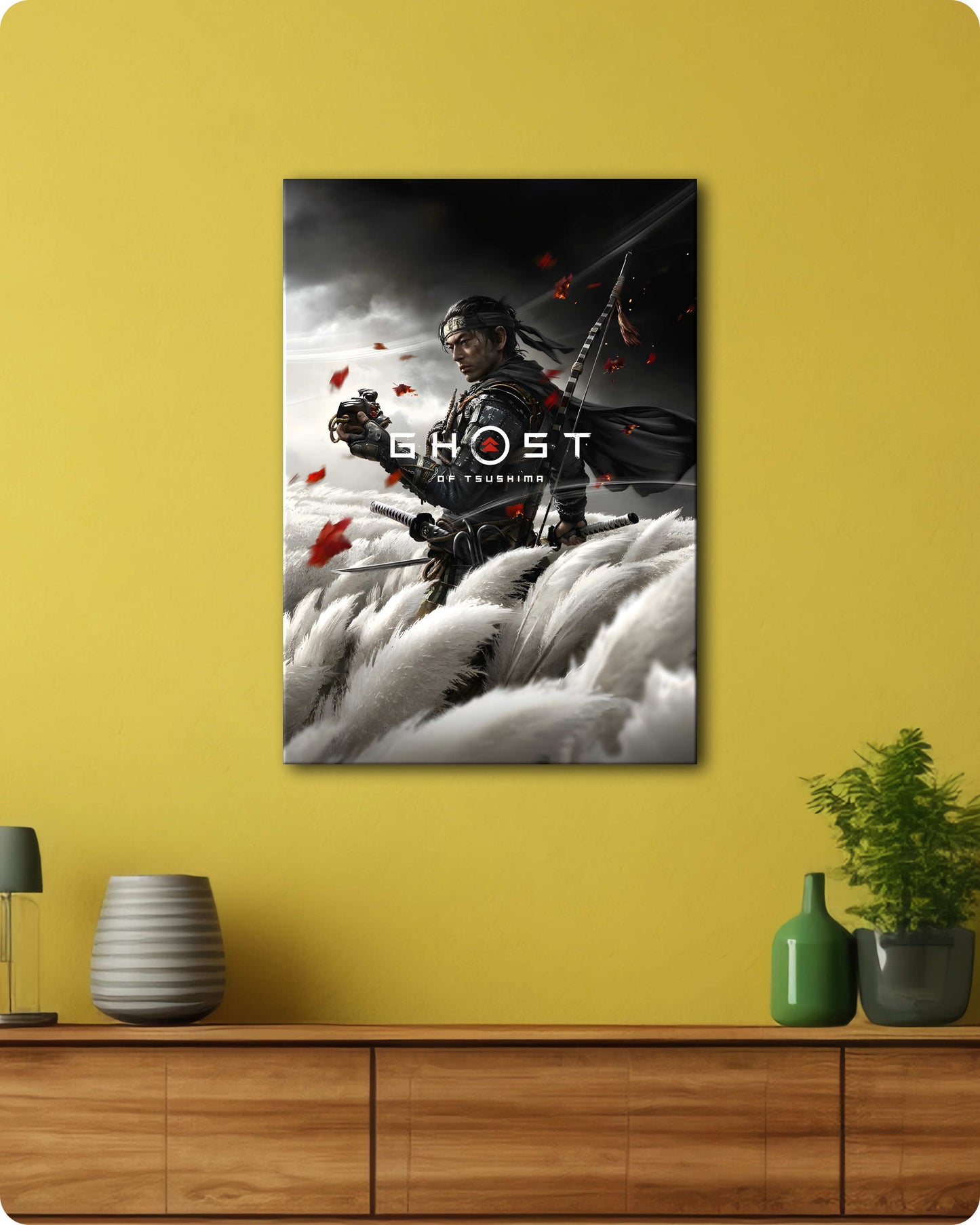 Ghost of Tsushima Game Metal Poster