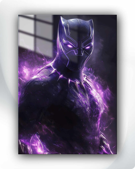 Black Panther Metal Poster – Marvel Superhero