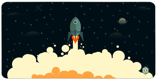 Rocket Deskmat – Launch into Space