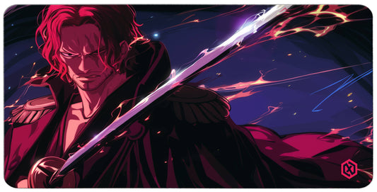 One Piece Shanks Anime Deskmat - Red-Haired Pirate Captain