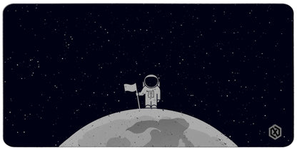 Astronaut on Moon Deskmat – Space Explorer