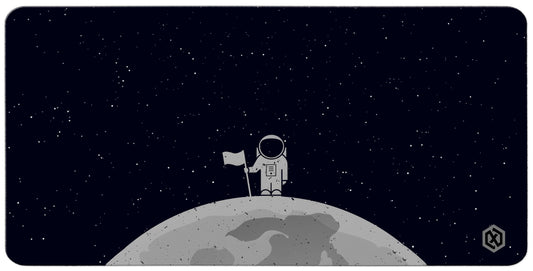 Astronaut on Moon Deskmat – Space Explorer