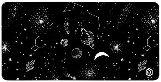 Space Deskmat – Outer Space Planets & Stars Cosmic