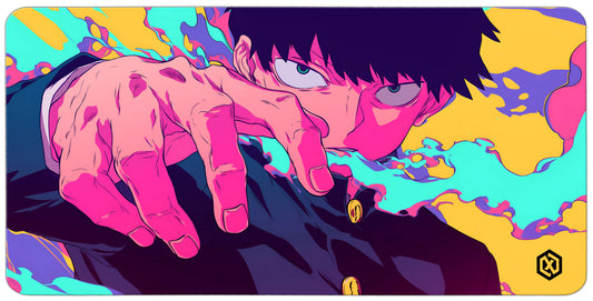 Mob Psycho Shigeo Kageyama Anime Deskmat – 100% Power Anime