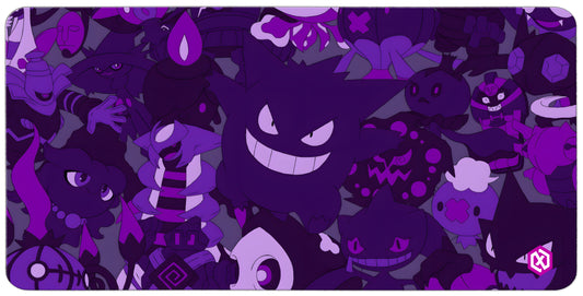Pokémon Ghost-Type Deskmat - Gengar to Mimikyu