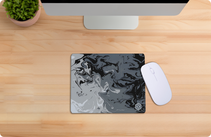Color Burst Deskmat – Abstract Paint Swirl Design