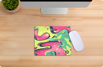 Graffiti Splash Deskmat - Abstract Neon