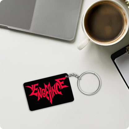 Batman Logo Keychain - Vengeance Design - DC Superhero