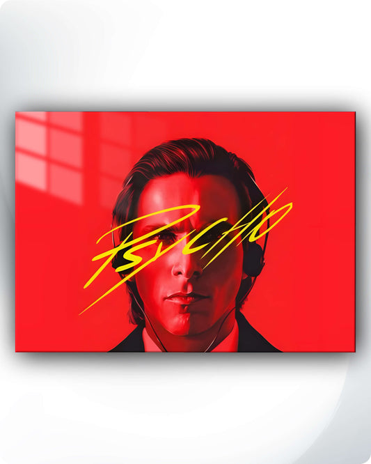 American Psycho Metal Poster – Patrick Bateman