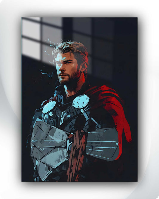 Thor Stormbreaker Metal Poster – Marvel Superhero