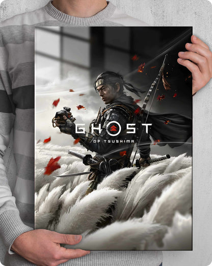 Ghost of Tsushima Game Metal Poster