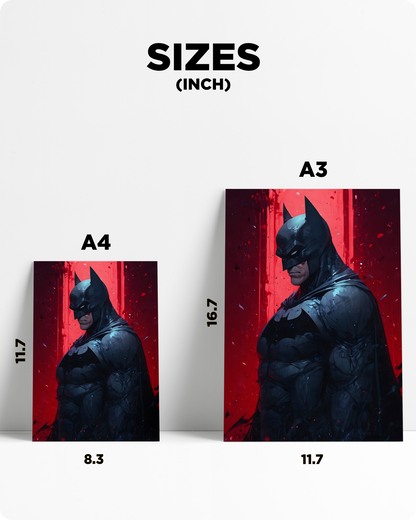 Batman Metal Poster - Art Edition