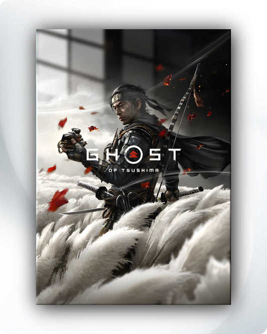 Ghost of Tsushima Game Metal Poster
