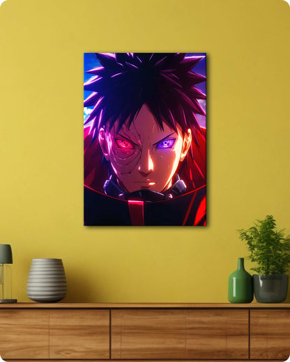 Obito Uchiha Metal Poster – Naruto Anime