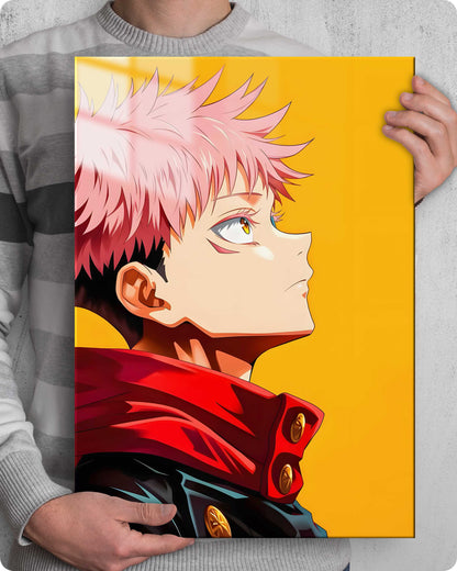Jujutsu Kaisen Itadori Metal Poster