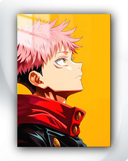 Jujutsu Kaisen Itadori Metal Poster