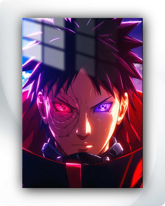 Obito Uchiha Metal Poster – Naruto Anime