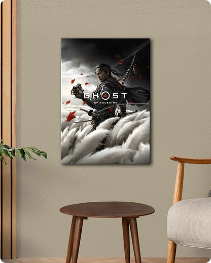 Ghost of Tsushima Game Metal Poster
