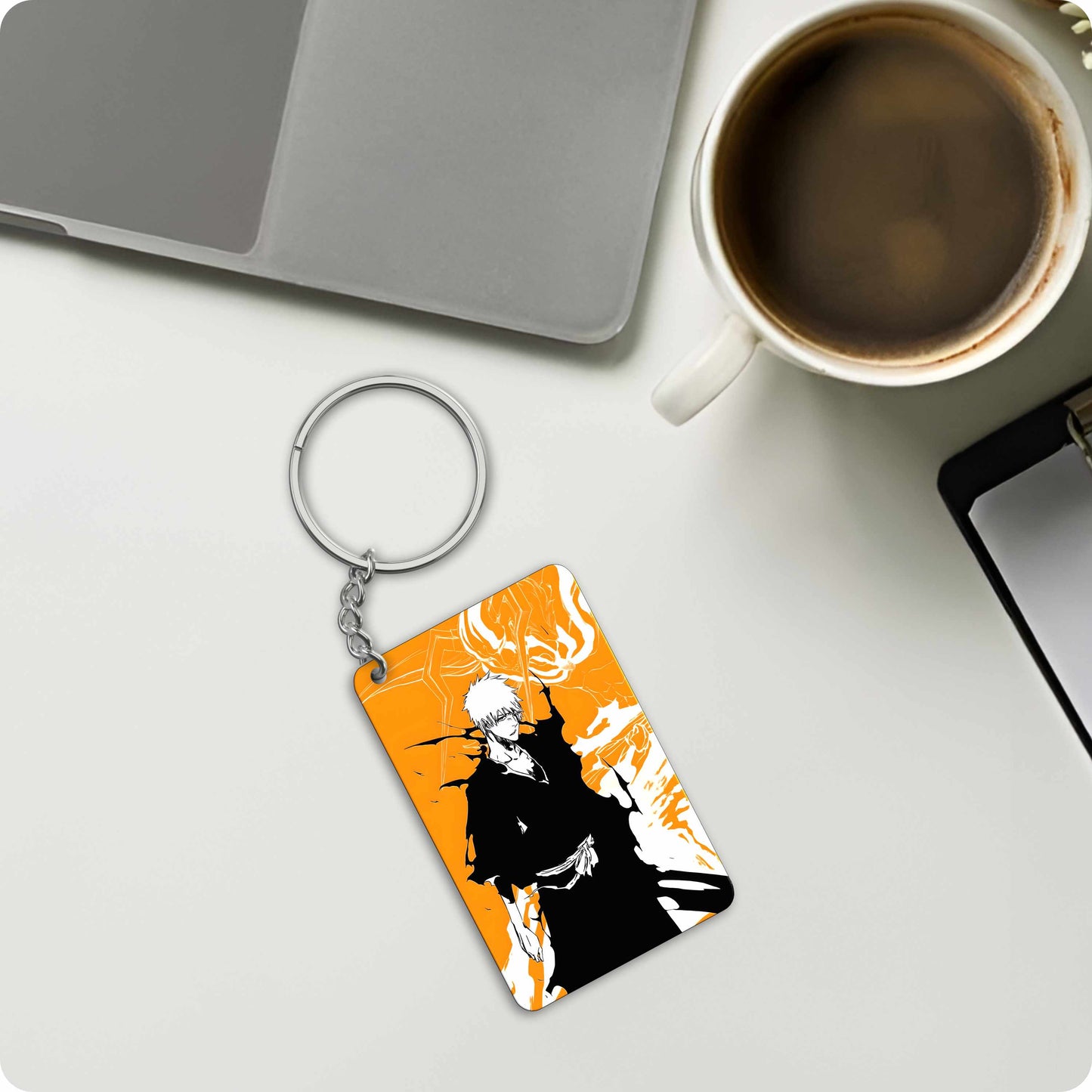 Bleach Ichigo Anime Keychain – Bankai Form