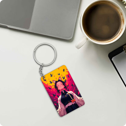 Demon Slayer Shinobu Anime Keychain – Butterfly Effect