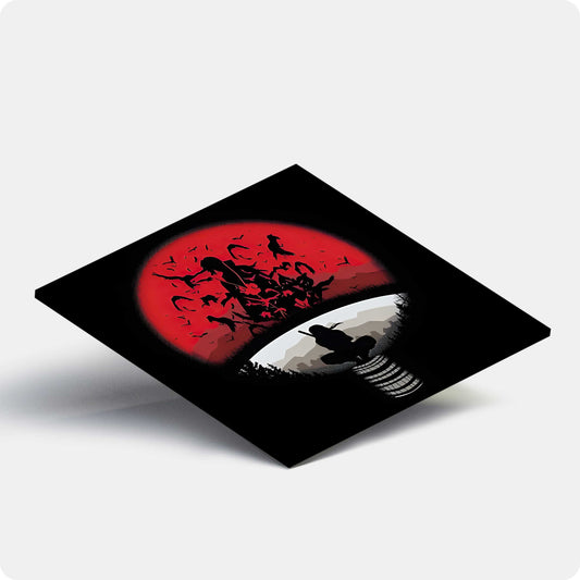 Uchiha Clan Logo Coaster - Naruto Anime