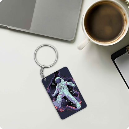 Astronaut Space Keychain