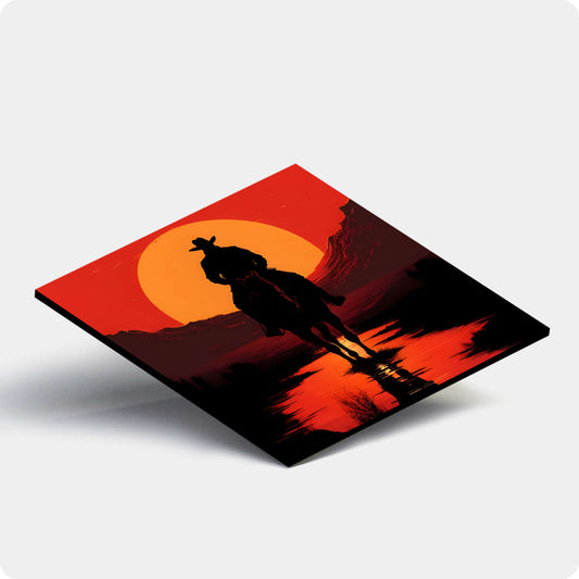 RDR 2 Game Coaster - Cowboy’s Journey at Dusk