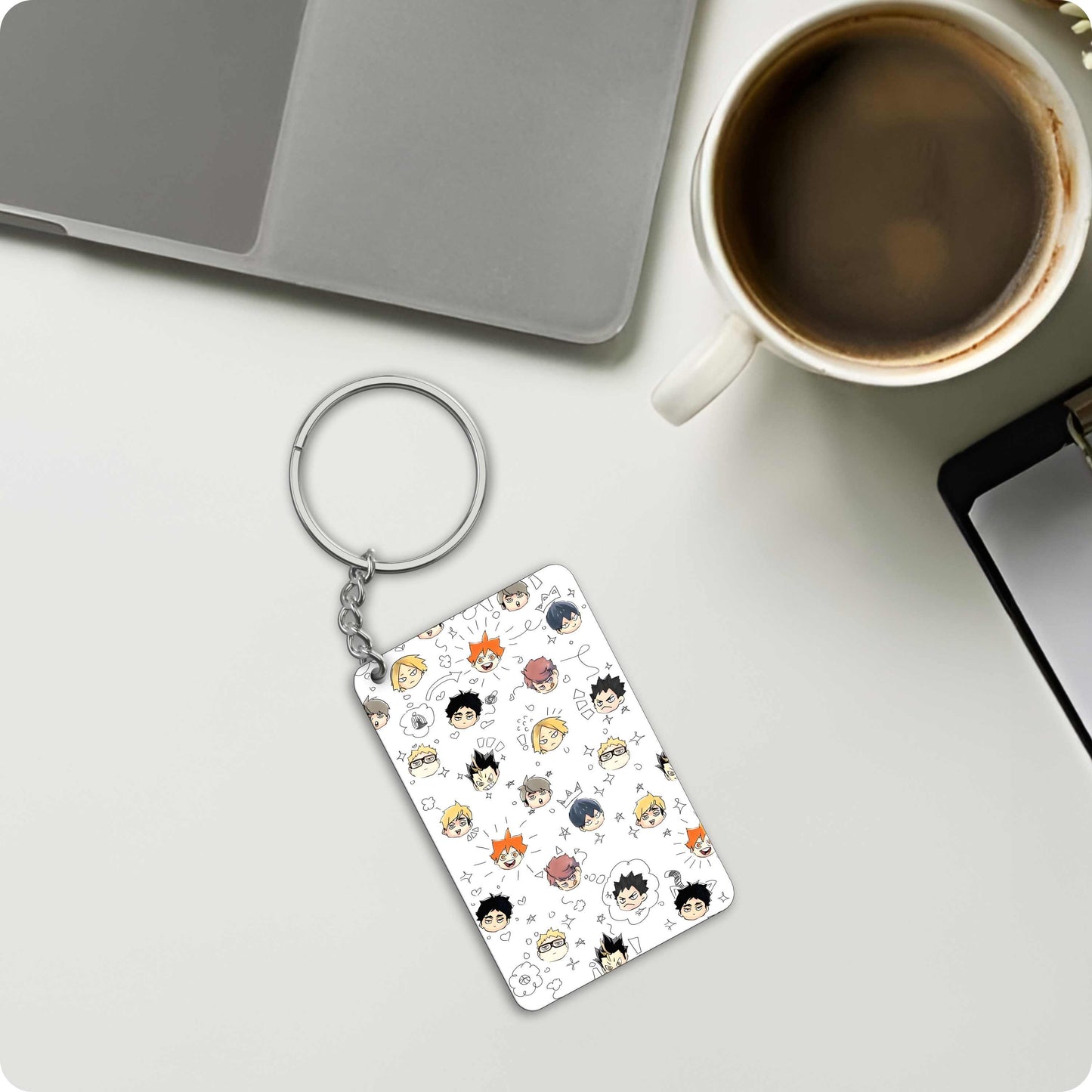 Haikyuu!! Chibi Characters Anime Keychain