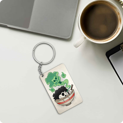 One Piece Brook Anime Keychain