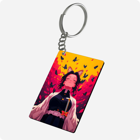 Demon Slayer Shinobu Anime Keychain – Butterfly Effect