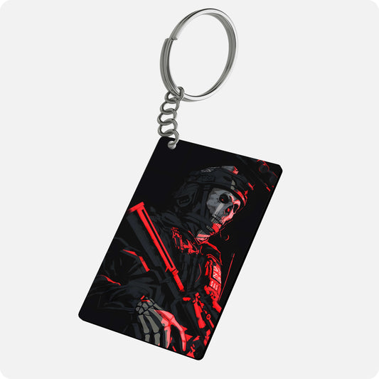 Ghost Game Keychain – Call of Duty Masked Legend