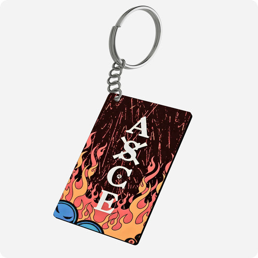 One Piece Portgas D. Ace Anime Keychain