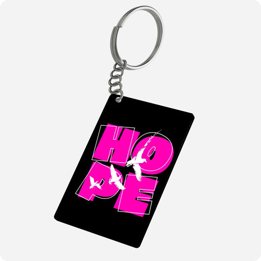 Hope Keychain - Positive Quote