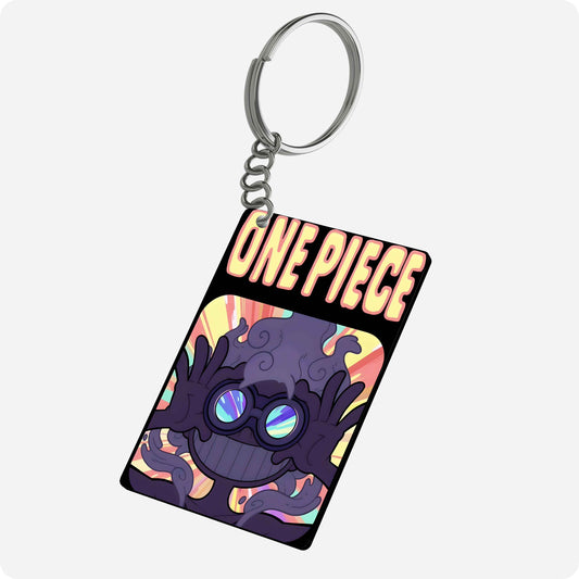 One Piece Luffy Gear 5 Anime Keychain – Joyboy Awakening