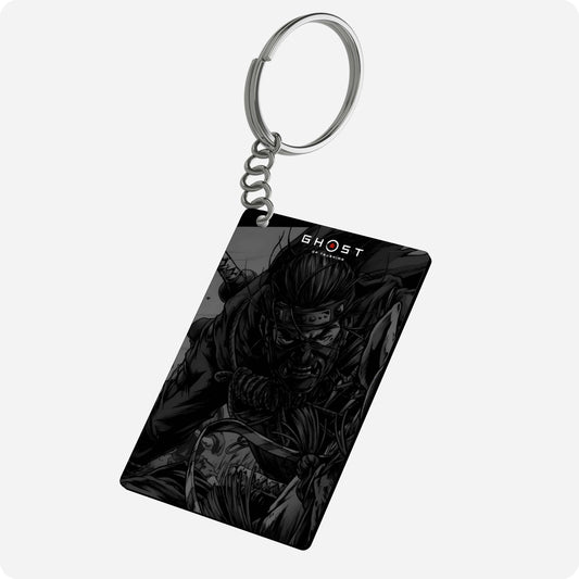 Ghost of Tsushima Game Keychain – Samurai’s Honor