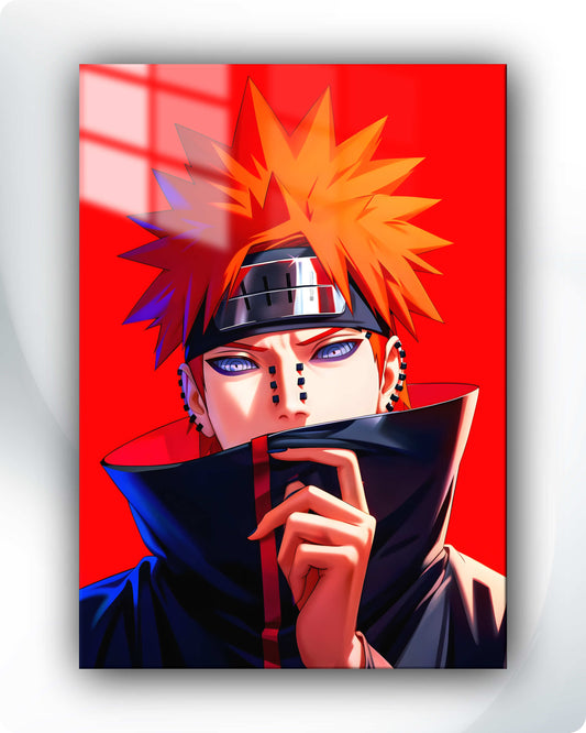Pain Almighty Push Metal Poster – Naruto Anime