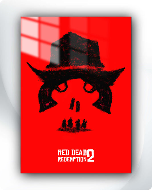 Red Dead Redemption 2 Game Metal Poster