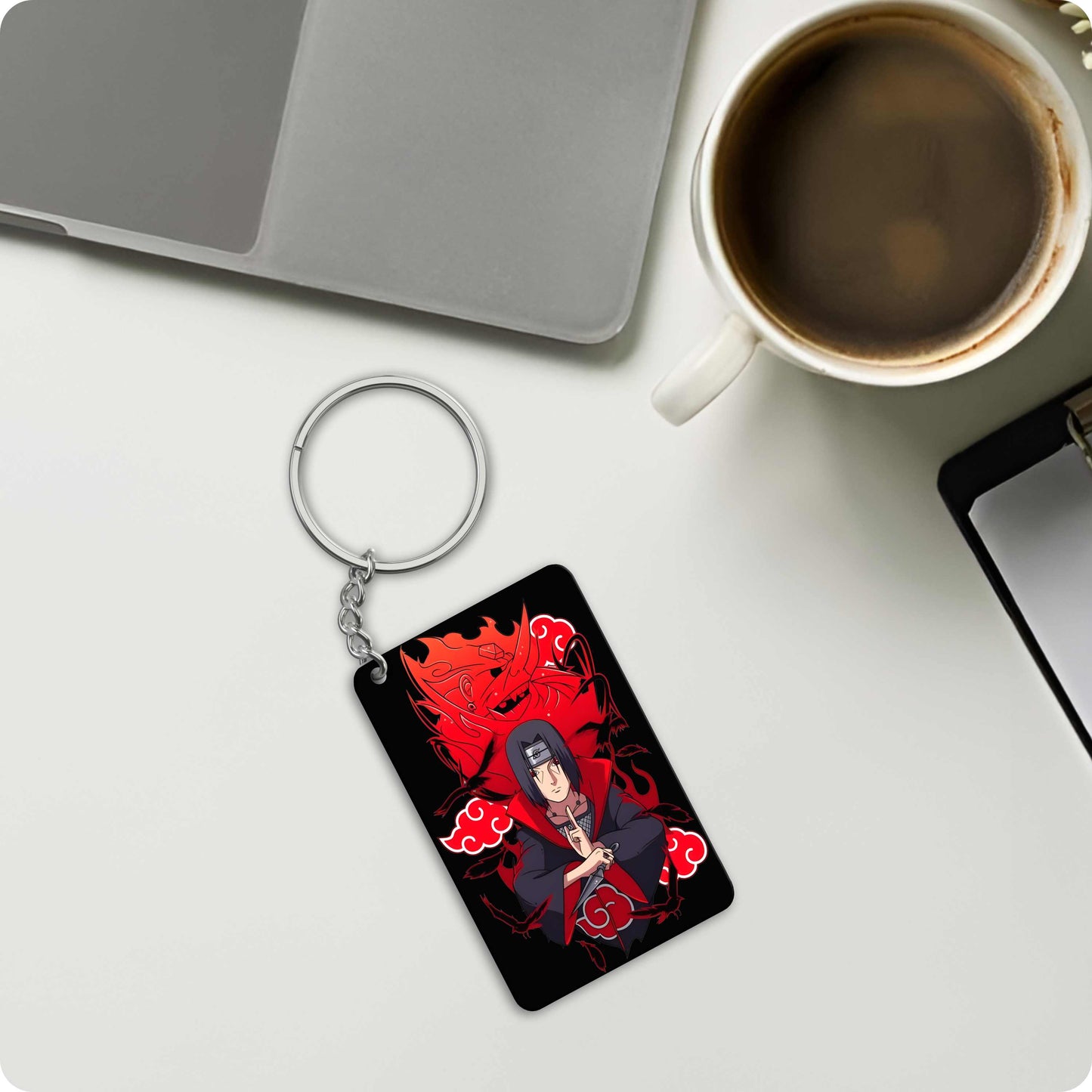 Itachi Uchiha Keychain – Akatsuki Rogue Ninja - Naruto Anime