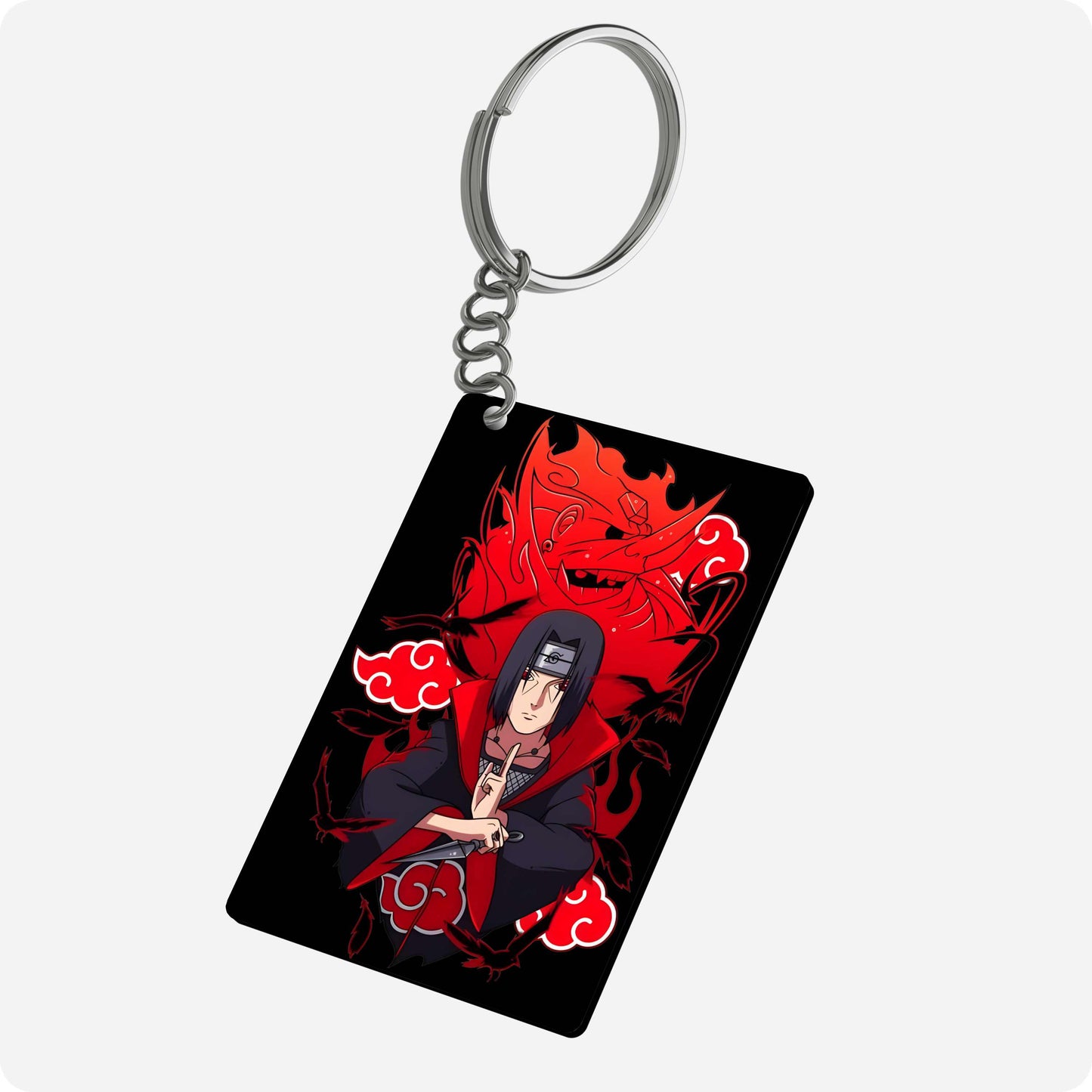 Itachi Uchiha Keychain – Akatsuki Rogue Ninja - Naruto Anime