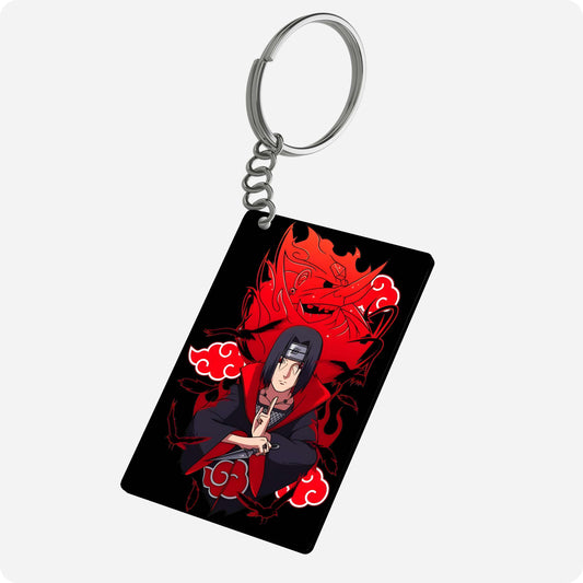 Itachi Uchiha Keychain – Akatsuki Rogue Ninja - Naruto Anime